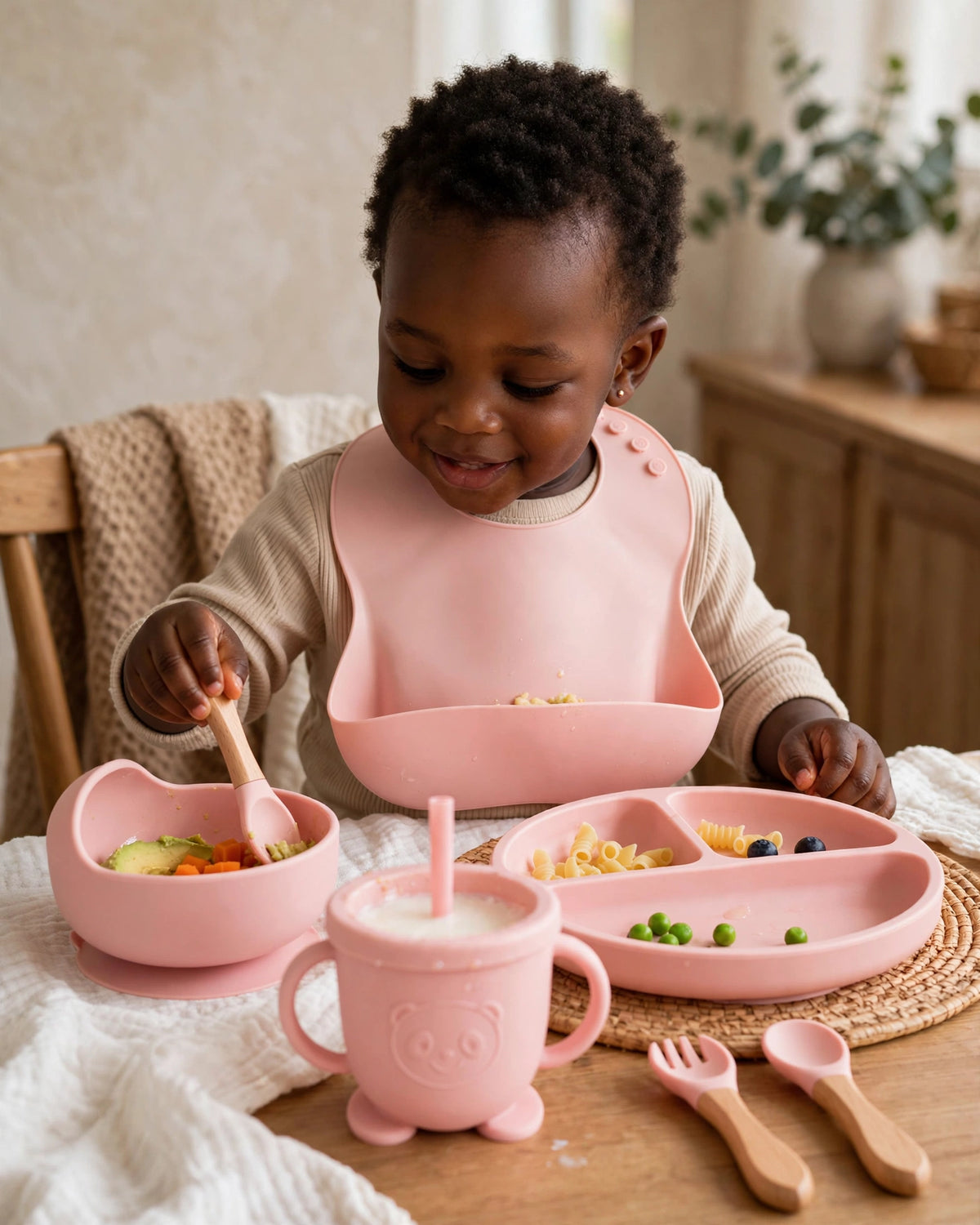 Silicone Baby Feeding Set