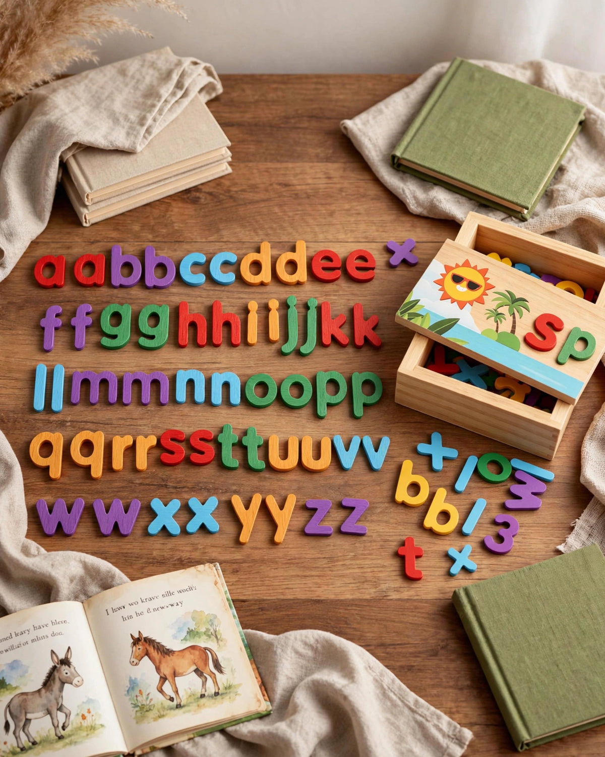 Kids' Wooden Spelling Game | Letter Puzzle & Early Learning Toy