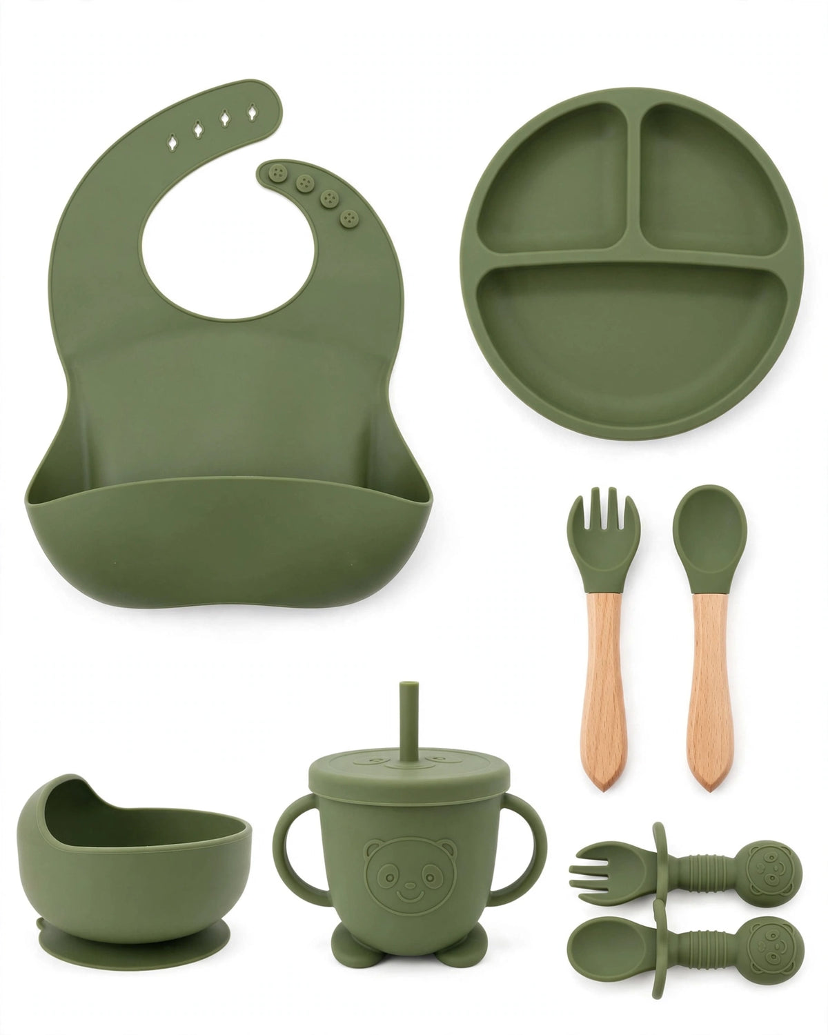 Silicone Baby Feeding Set