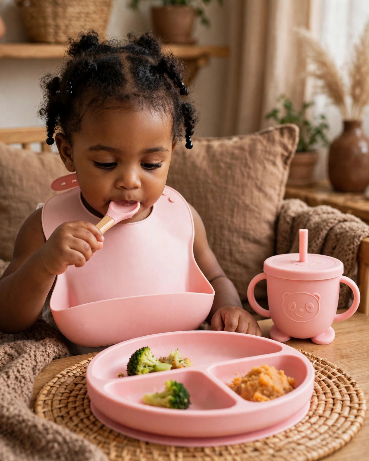 Silicone Baby Feeding Set