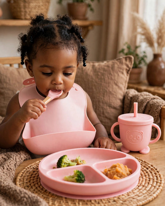 Silicone Baby Feeding Set