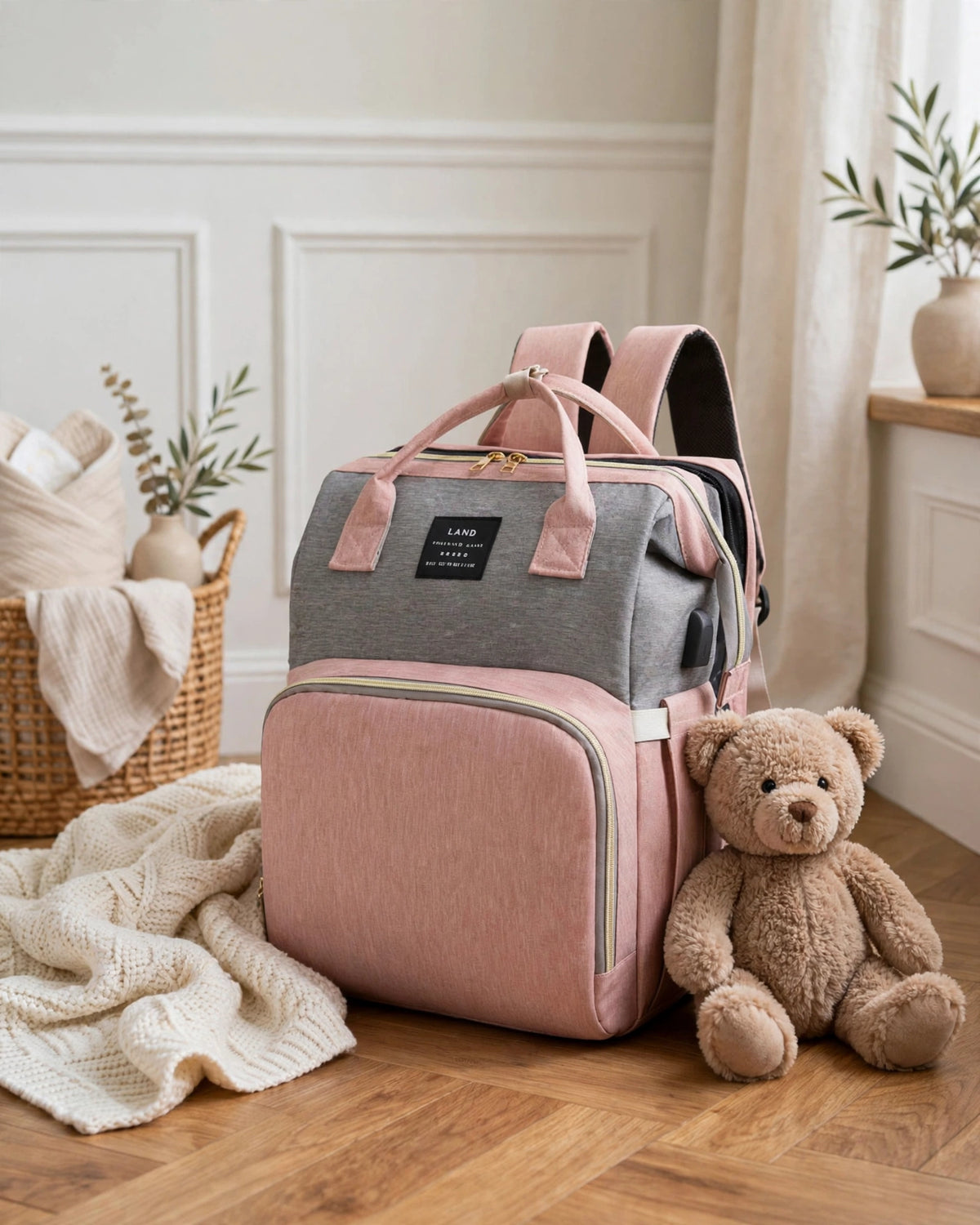 Diaper Bag Backpack | Baby Travel Organiser