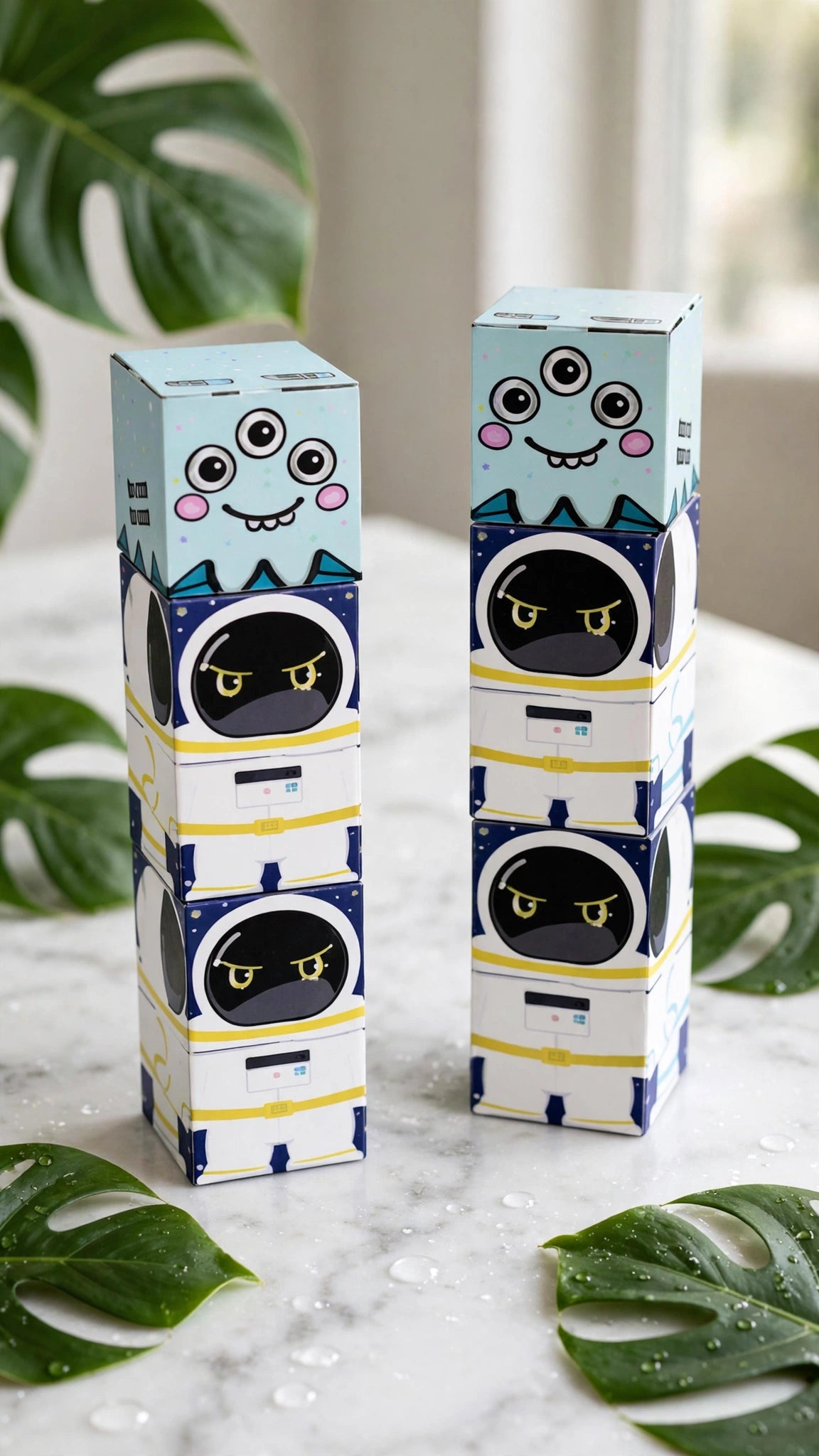 150-Piece Magnetic Building Cubes - Space Galaxy Set