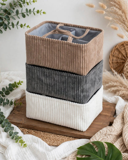 Multi-Functional Handheld Storage Basket – Retro Style Indoor & Outdoor