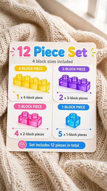 Soft Gummy Building Blocks – Sensory Play Set