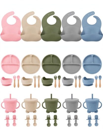 Silicone Baby Feeding Set