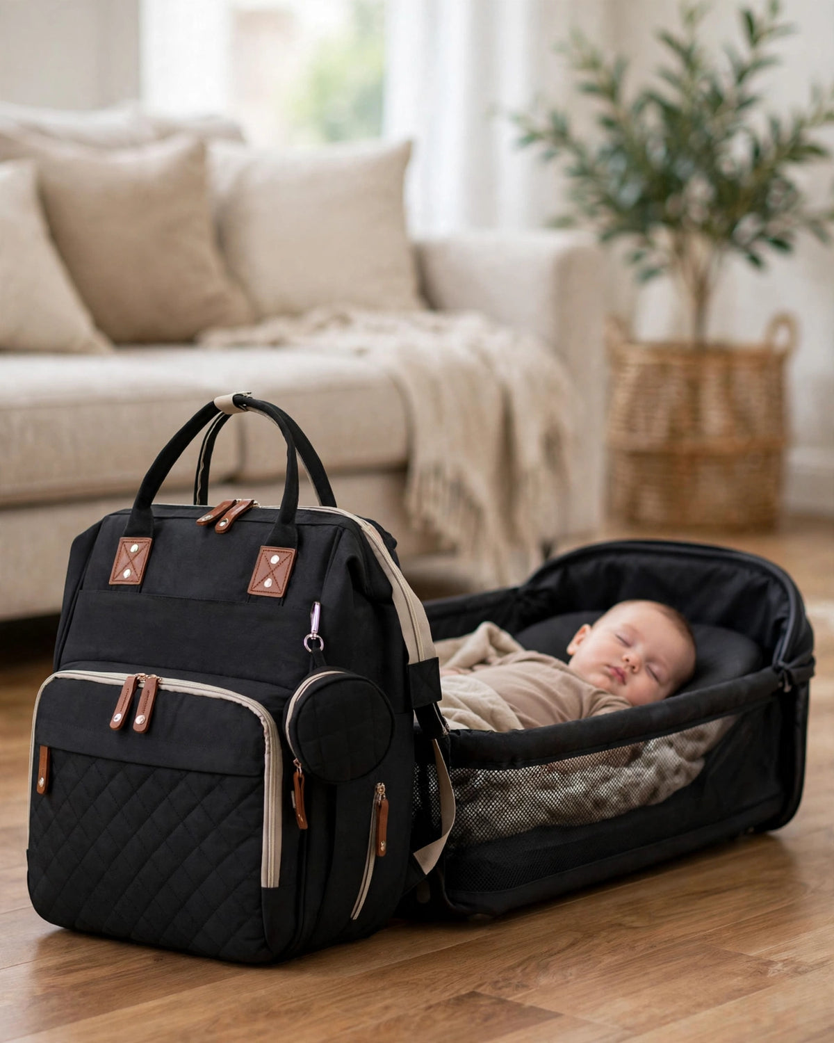 Diaper Bag Backpack | Baby Travel Organiser