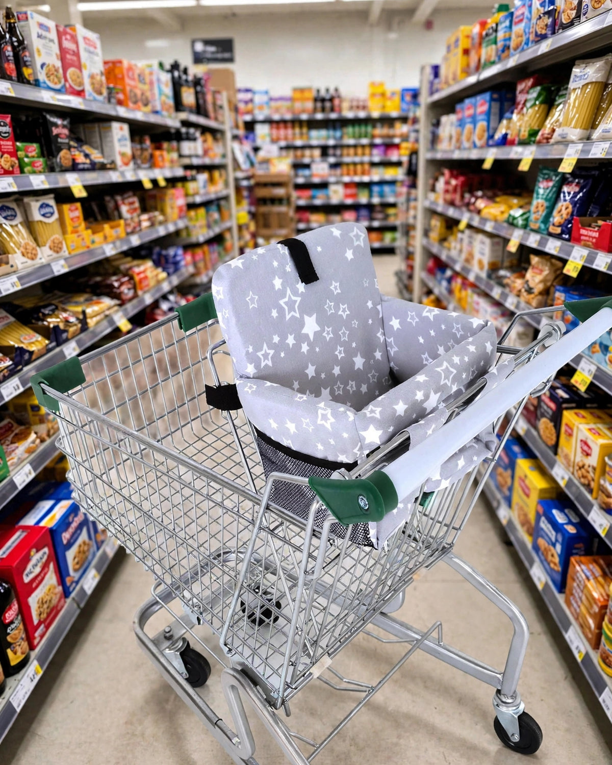 Portable Baby Seat Cushion for Shopping Cart & High Chair