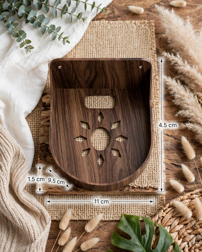 Wall Mounted Shelf – No Drilling Required, Multi-Purpose