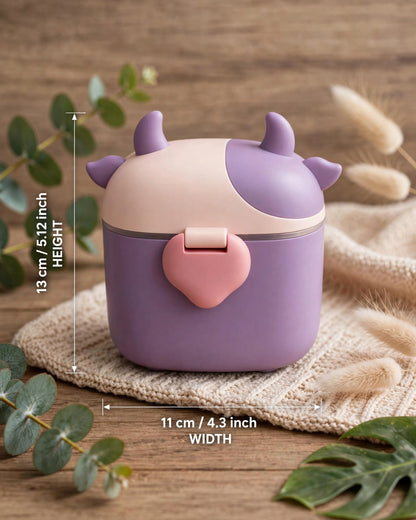 Baby Cow Design Milk Powder Dispenser