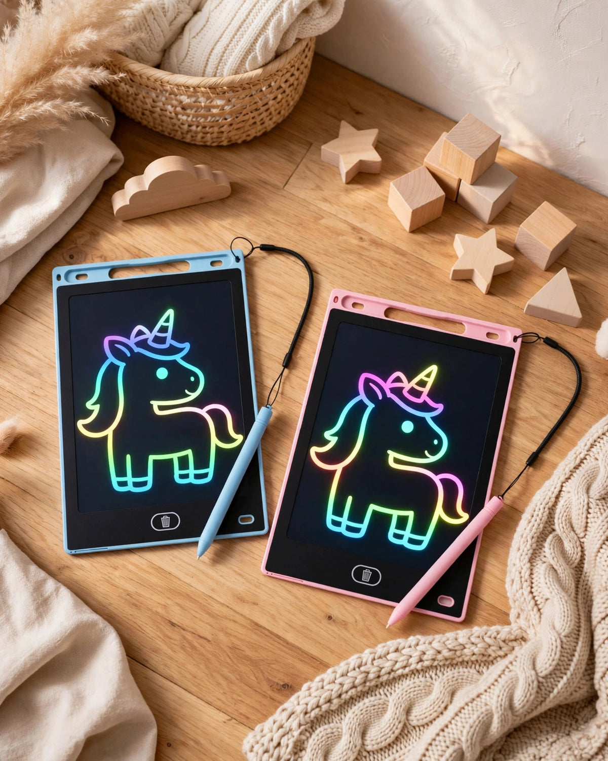 8.5" Colourful Graffiti Drawing Tablet | Electronic Painting Board for Kids 3-6