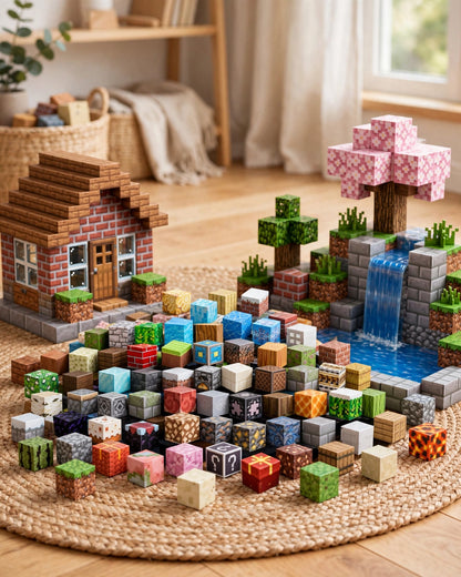 Kids' Magnetic Building Blocks | STEM Montessori Toy | 25-500pcs | Ages 3-8