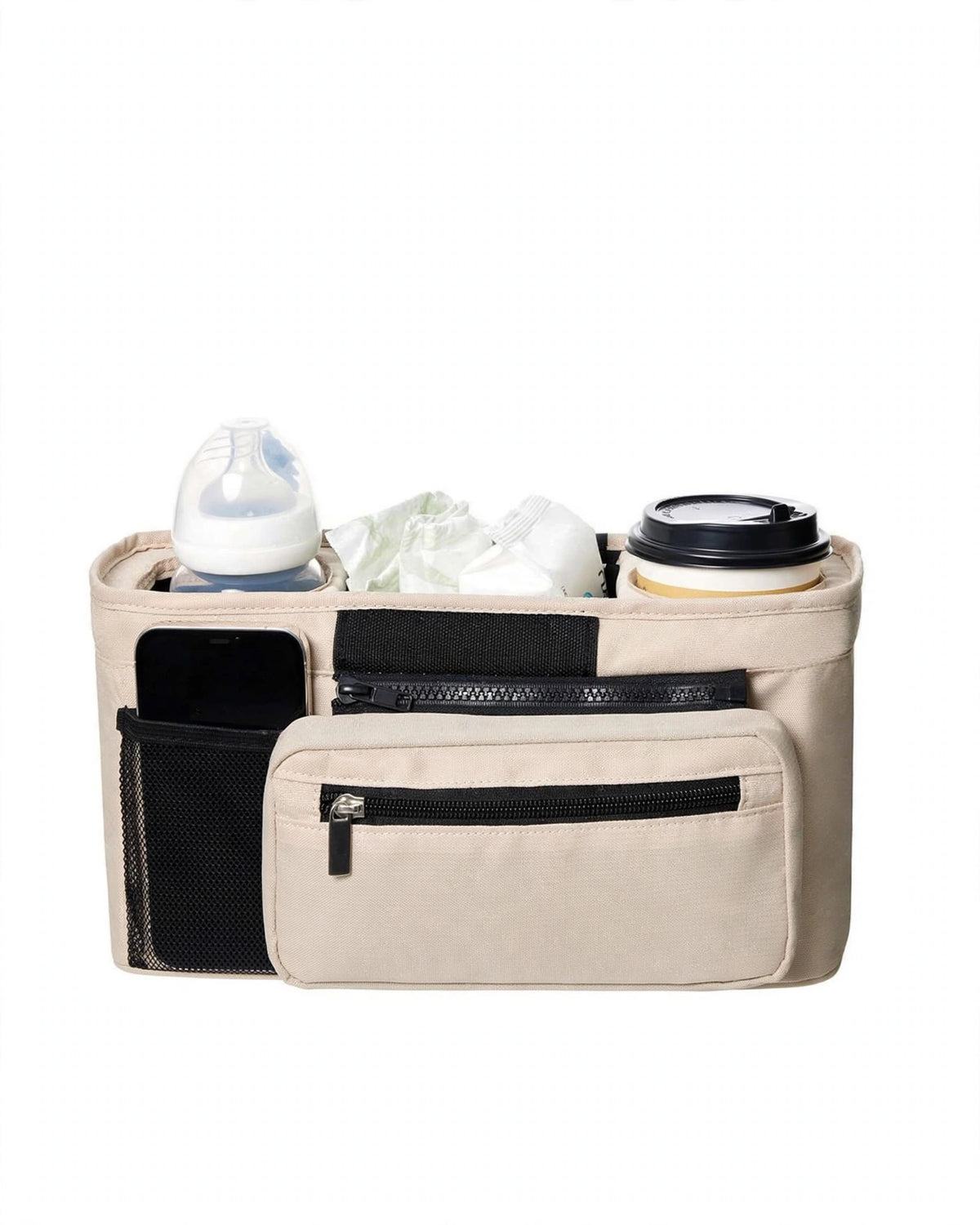 Stroller Hanging Bag – Oxford Cloth Multifunctional Mommy Tote & Shoulder Bag