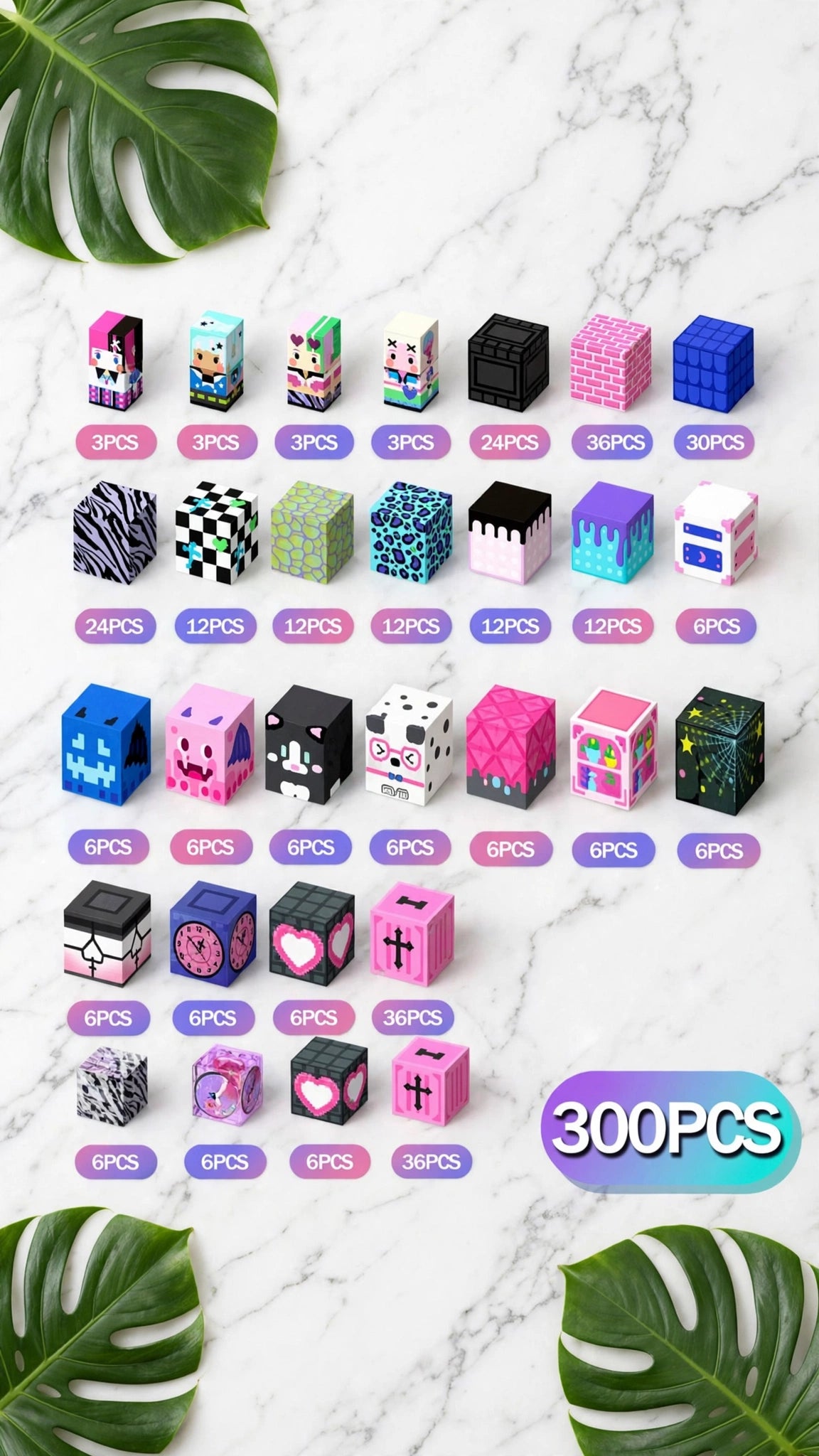 Magnetic Building Blocks & Tiles Set for Kids