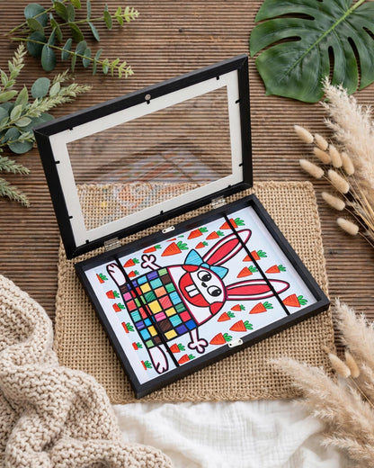 Magnetic A4 Art Display Frame – Front-Opening, Foldable