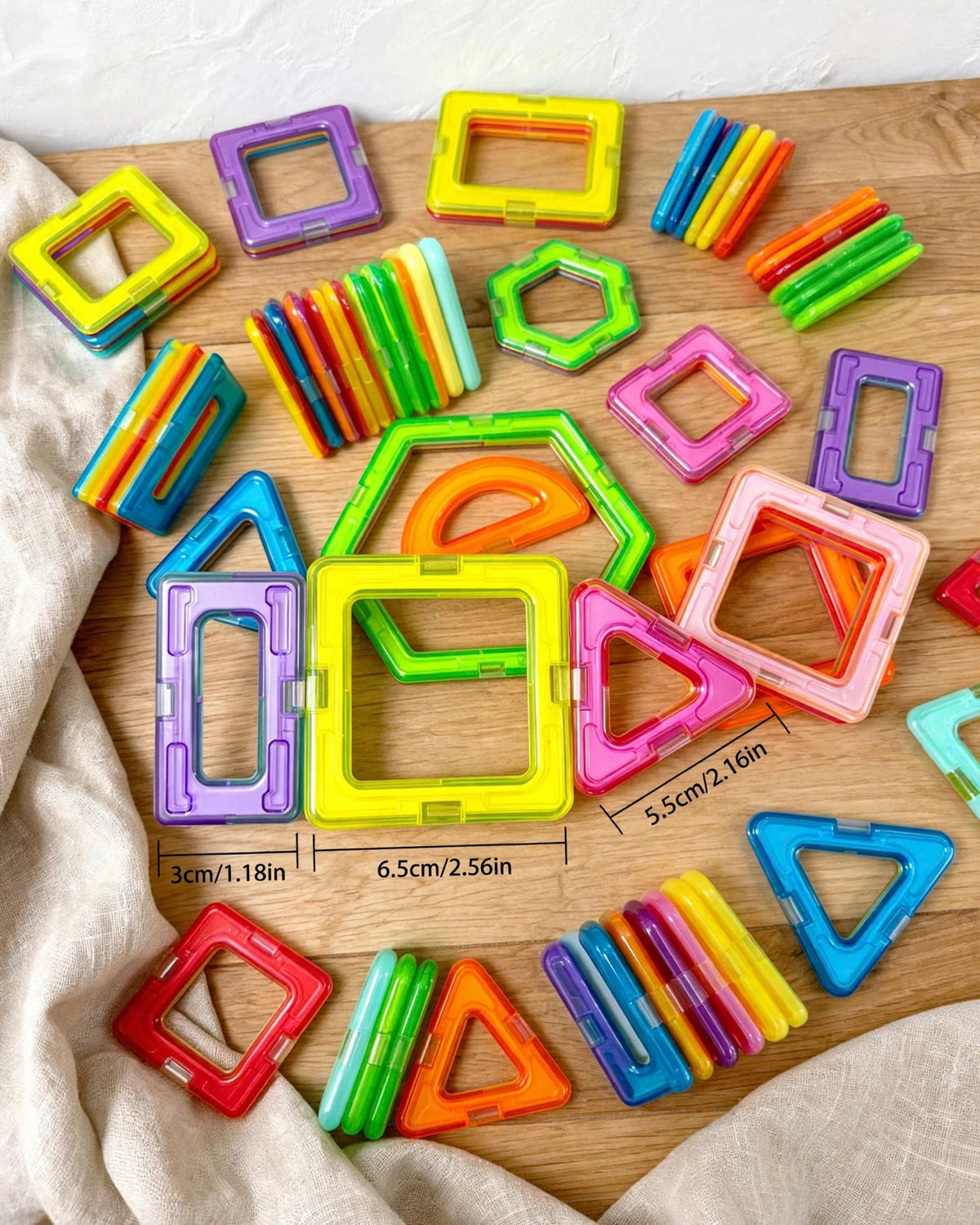 Magnetic Building Blocks | STEM Educational Toy for Toddlers