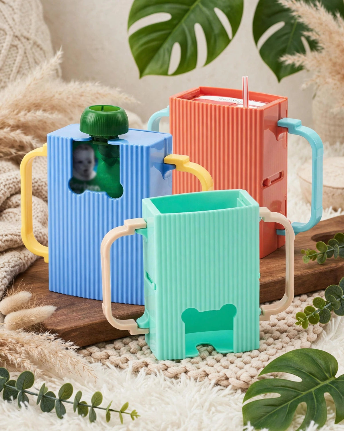 Adjustable Toddler Juice Box & Milk Carton Holder