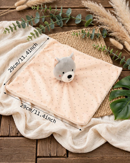 Soft Plush Cartoon Animal Baby Comforter Blanket