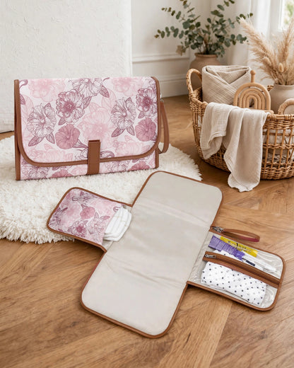 Portable Baby Changing Pad | Foldable Diaper Mat | Newborn Essential