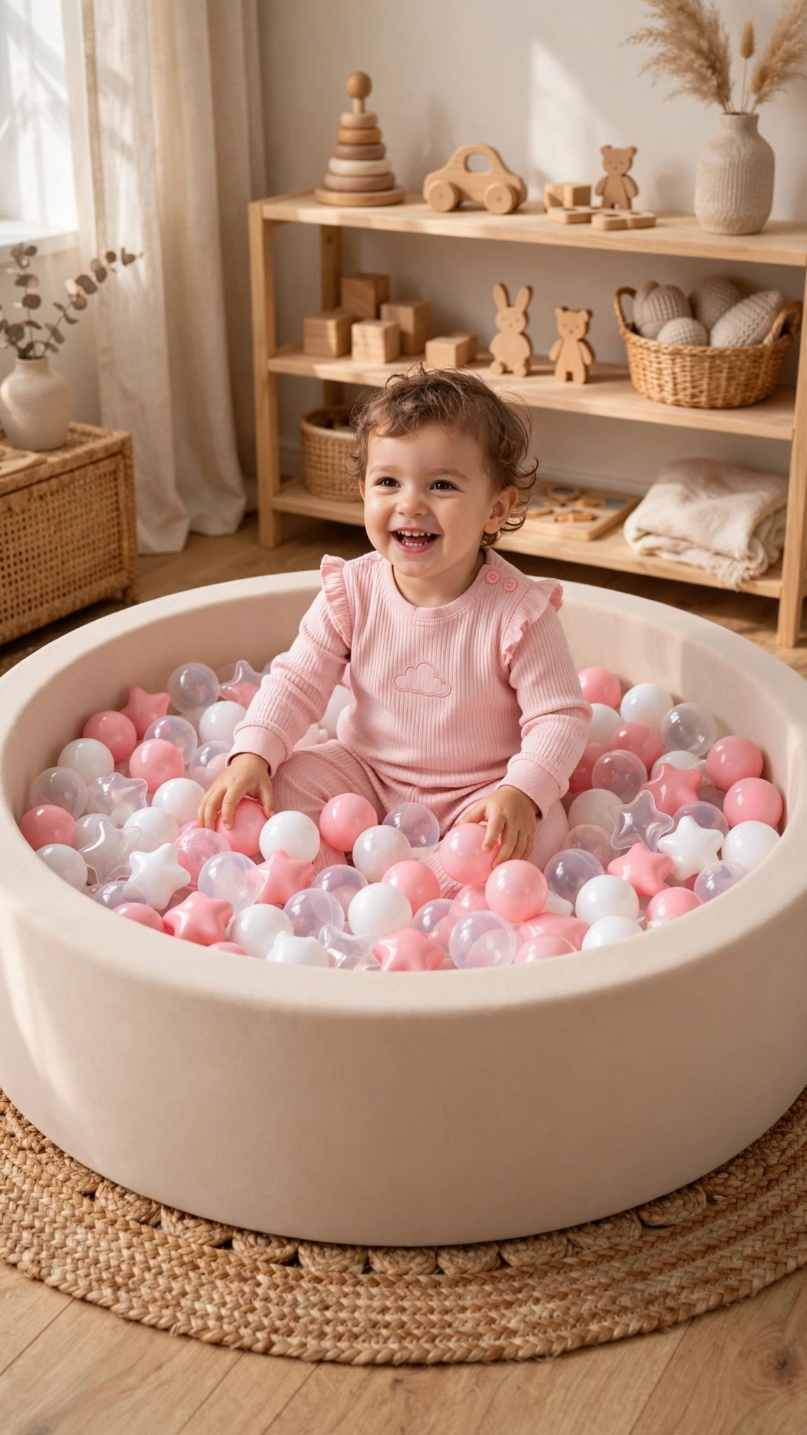 Crush-Proof Ball Pit Balls | Star Mix | Kids' Pool, Play Tent & Party Fun (100pc)