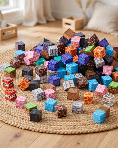 Kids' Magnetic Building Blocks | STEM Montessori Toy | 25-500pcs | Ages 3-8