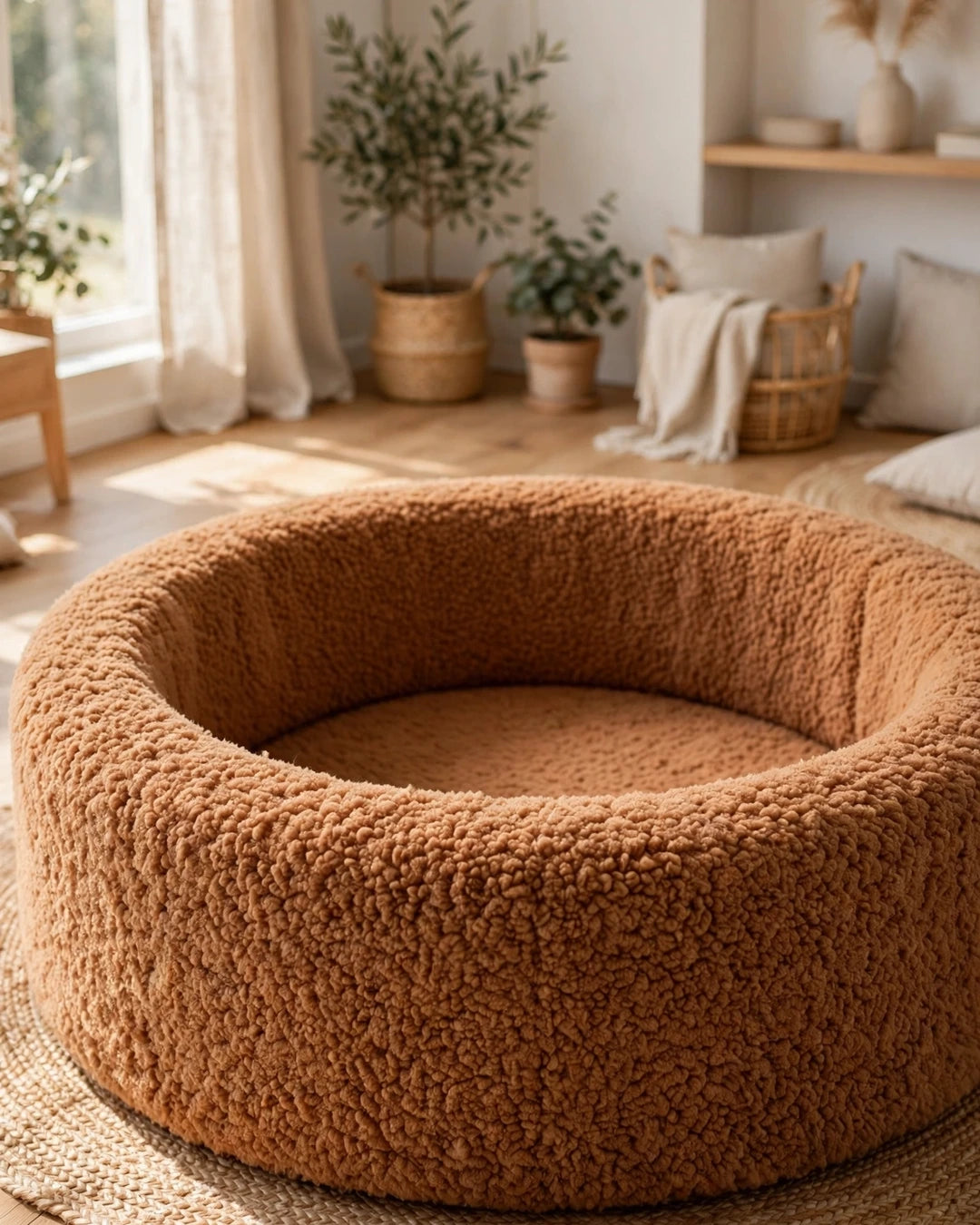 Soft Lamb Fleece Ball Pit for Toddlers & Babies