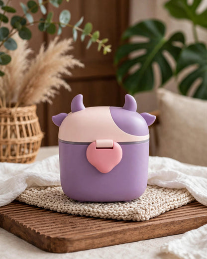 Baby Cow Design Milk Powder Dispenser