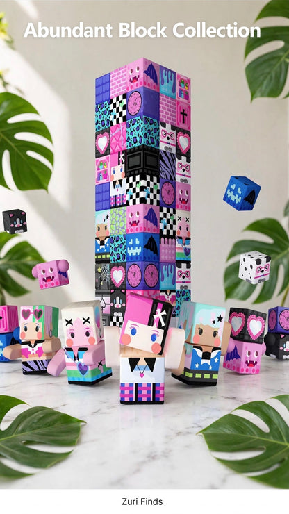 Magnetic Building Blocks & Tiles Set for Kids