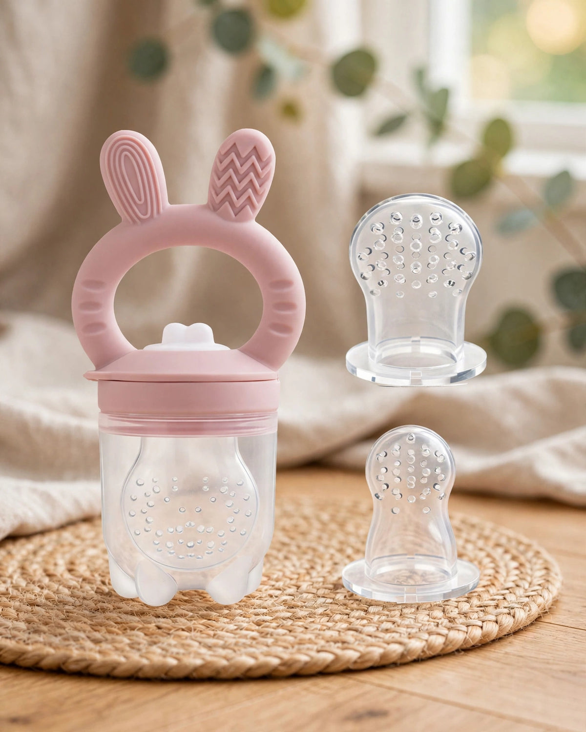 Rabbit Nibble Fruit & Vegetable Teething Feeder